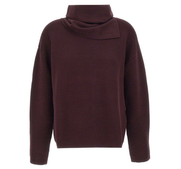 ELENA MIRO' Maglia con scaldacollo RED Donna 