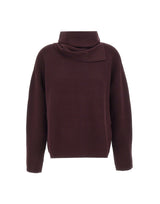 ELENA MIRO' Maglia con scaldacollo RED Donna 