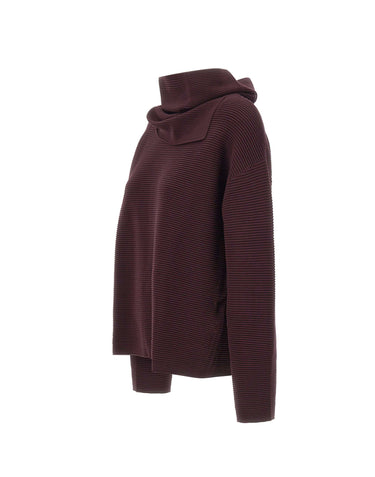 ELENA MIRO' Maglia con scaldacollo RED Donna 