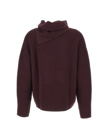 ELENA MIRO' Maglia con scaldacollo RED Donna 