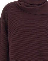 ELENA MIRO' Maglia con scaldacollo RED Donna 