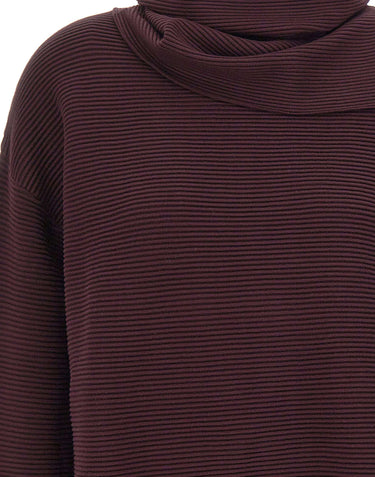 ELENA MIRO' Maglia con scaldacollo RED Donna 