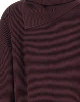 ELENA MIRO' Maglia con scaldacollo RED Donna 