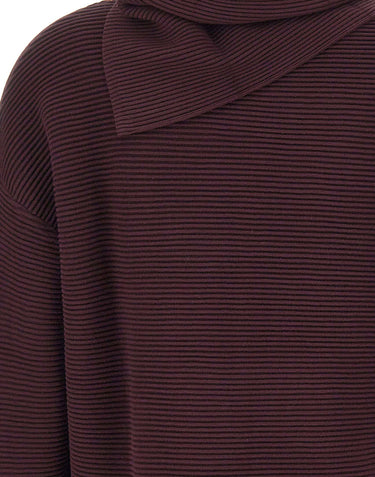 ELENA MIRO' Maglia con scaldacollo RED Donna 