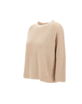 ELENA MIRO' Maglia in lana e cashmere BEIGE Donna 