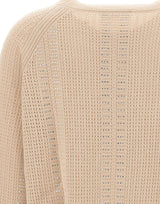 ELENA MIRO' Maglia in lana e cashmere BEIGE Donna 