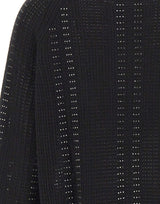 ELENA MIRO' Maglia in lana e cashmere BLACK Donna 