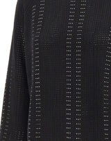 ELENA MIRO' Maglia in lana e cashmere BLACK Donna 
