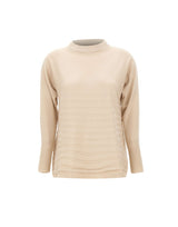 ELENA MIRO' Maglia in misto viscosa BEIGE Donna 