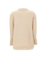ELENA MIRO' Maglia in misto viscosa BEIGE Donna 