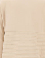 ELENA MIRO' Maglia in misto viscosa BEIGE Donna 