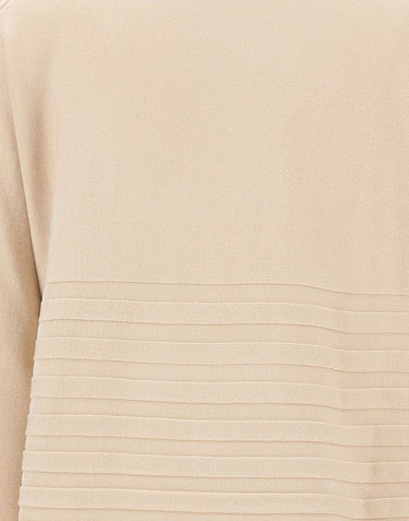 ELENA MIRO' Maglia in misto viscosa BEIGE Donna 