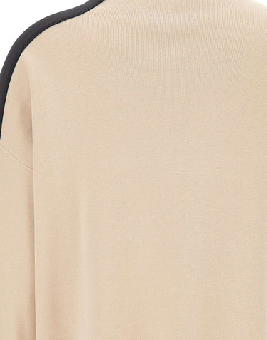 ELENA MIRO' Maglia asimmetrica in misto viscosa BEIGE Donna 