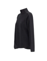 ELENA MIRO' Maglia asimmetrica in misto viscosa BLACK Donna 