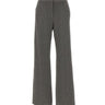 ELENA MIRO' Pantaloni palazzo a righe GREY Donna 