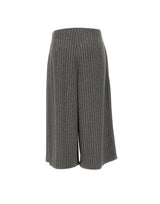 ELENA MIRO' Pantaloni cropped a righe GREY Donna 