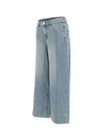 ELENA MIRO' Jeans "Mary" Light Blue Donna 