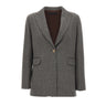 ELENA MIRO' Blazer in misto viscosa GREY Donna 