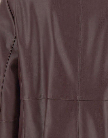 ELENA MIRO' Giacca in tessuto spalmato RED Donna 