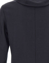 ELEVENTY Giacca con pettorina in misto lana BLUE Uomo 