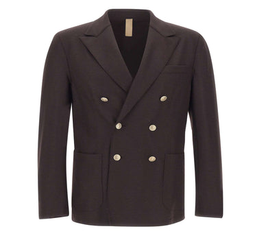 Blazer doppiopetto in misto lana N70GIAM03 TES0N06910 ELEVENTY 