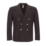 Blazer doppiopetto in misto lana N70GIAM03 TES0N06910 ELEVENTY 