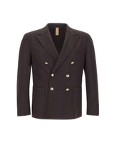 Blazer doppiopetto in misto lana N70GIAM03 TES0N06910 ELEVENTY 