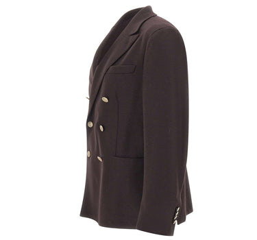 Blazer doppiopetto in misto lana N70GIAM03 TES0N06910 ELEVENTY 