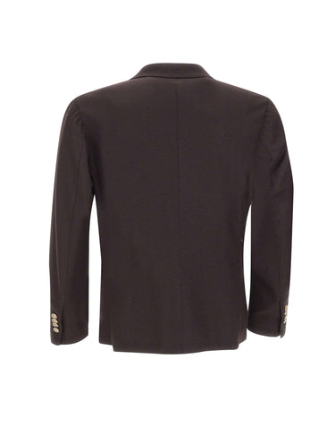 Blazer doppiopetto in misto lana N70GIAM03 TES0N06910 ELEVENTY 