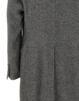 ELEVENTY Cappotto doppiopetto in lana e alpaca GREY Uomo 