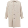 ELEVENTY Cappotto in lana e Cashmere WHITE Uomo 