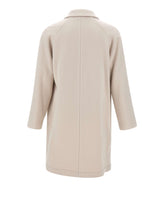 ELEVENTY Cappotto in lana e Cashmere WHITE Uomo 