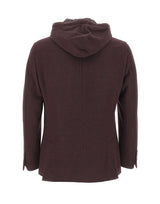 ELEVENTY Giacca in lana con cappuccio RED Uomo 