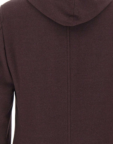ELEVENTY Giacca in lana con cappuccio RED Uomo 