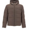 ELEVENTY Piumino in cashmere BROWN Uomo 