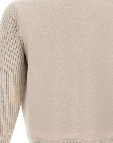 Giacca in lana con zip N75GBTN10 TES0N2750002 ELEVENTY 