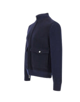 Giacca in lana con zip N75GBTN10 TES0N2751911 ELEVENTY 