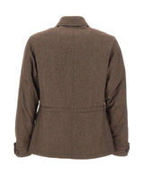 ELEVENTY Giacca in lana con tasconi BROWN Uomo 