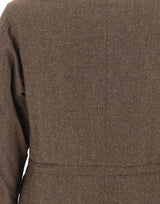 ELEVENTY Giacca in lana con tasconi BROWN Uomo 