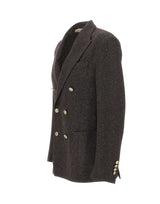 ELEVENTY Blazer doppiopetto in misto lana GREY Uomo 