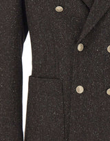 ELEVENTY Blazer doppiopetto in misto lana GREY Uomo 