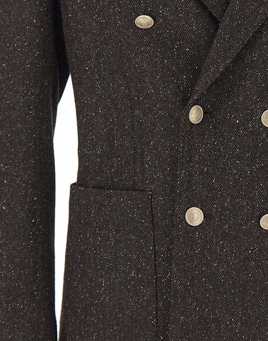 ELEVENTY Blazer doppiopetto in misto lana GREY Uomo 