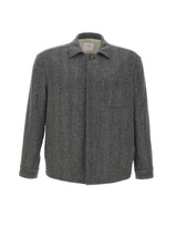 Giacca-camicia in misto lana N75GIAN05 TES0N13614 ELEVENTY 