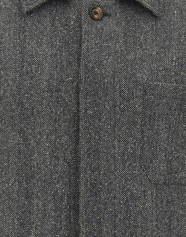 Giacca-camicia in misto lana N75GIAN05 TES0N13614 ELEVENTY 