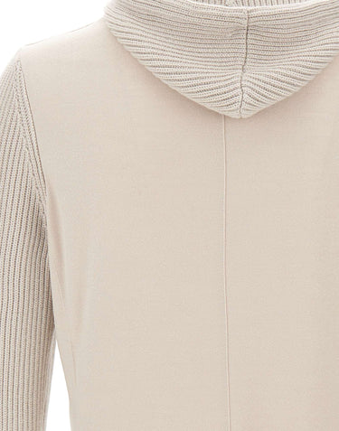 ELEVENTY Giacca con inserti in maglia BEIGE Uomo 