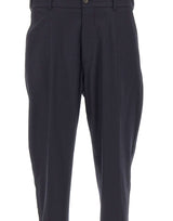 ELEVENTY Pantaloni in lana e cashmere BLUE Uomo 