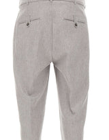 ELEVENTY Pantaloni in lana e cashmere GREY Uomo 
