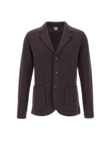 ELEVENTY Blazer in misto lana e cashmere BROWN Uomo 