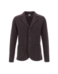 ELEVENTY Blazer in misto lana e cashmere BROWN Uomo 