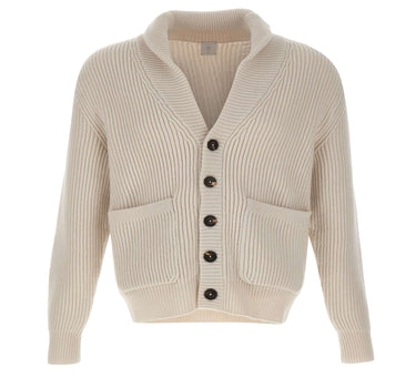 Cardigan in lana a coste N76MAGN11 MAG0L00102N ELEVENTY 